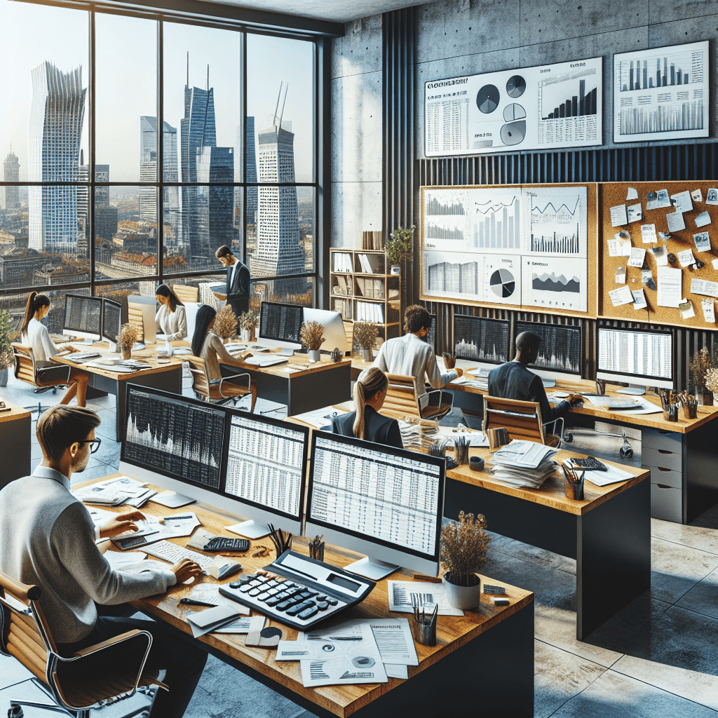 Pan przed laptopem zapisujący notatki